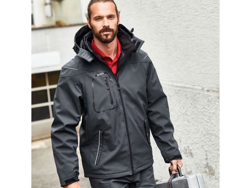 James&Nicholson - Men´s Winter Softshell Jacket