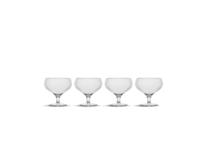 Billi coupe glas set van 4