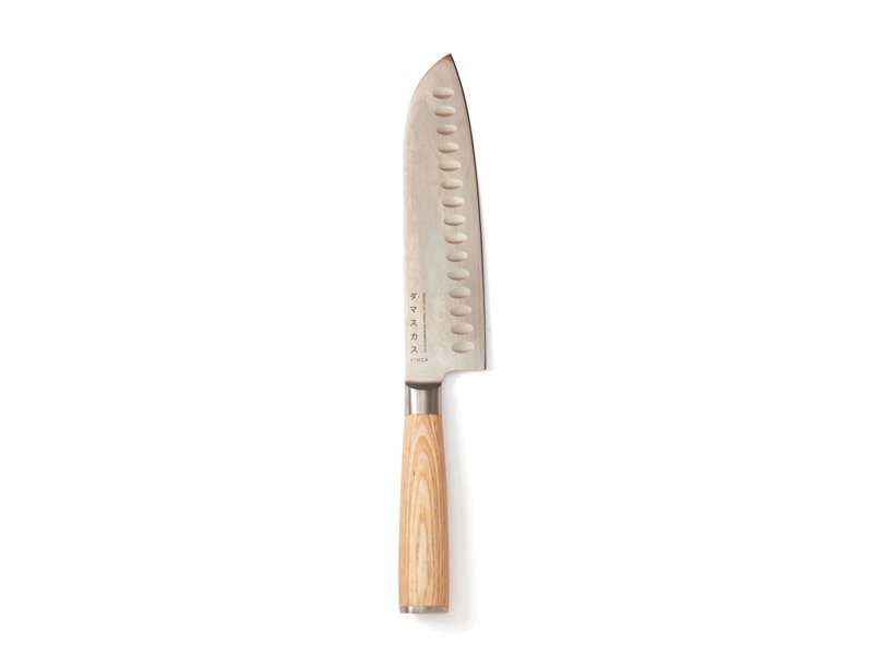 VINGA Hattasan Damascus Santoku mes