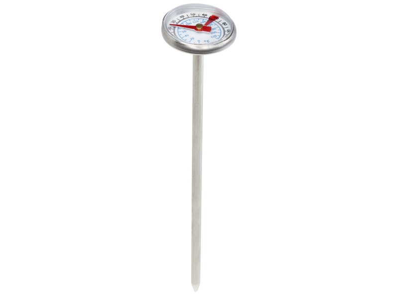 Met thermometer voor barbecue