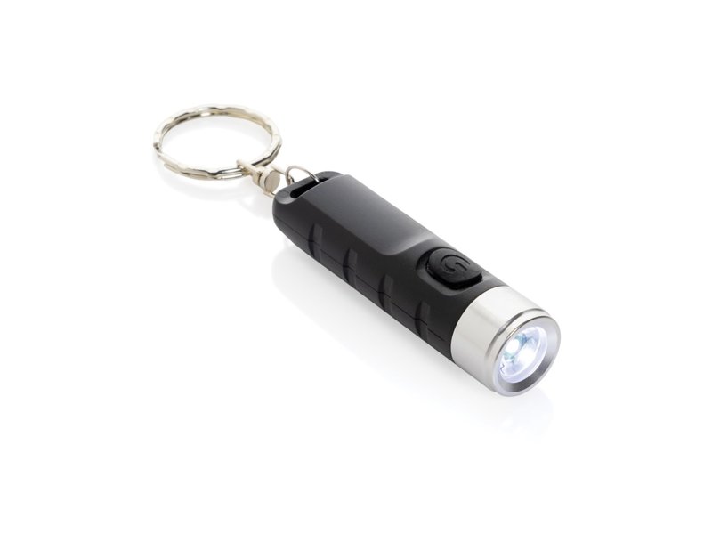 Globix RCS gerecycled plastic USB oplaadbare zaklamp