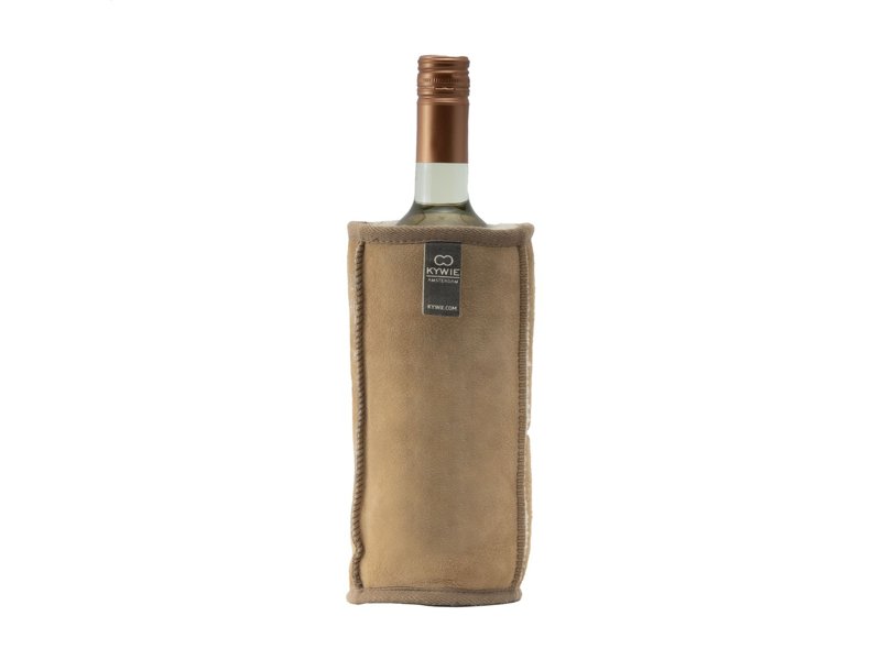 KYWIE Wine Cooler Camel Suede wijnkoeler