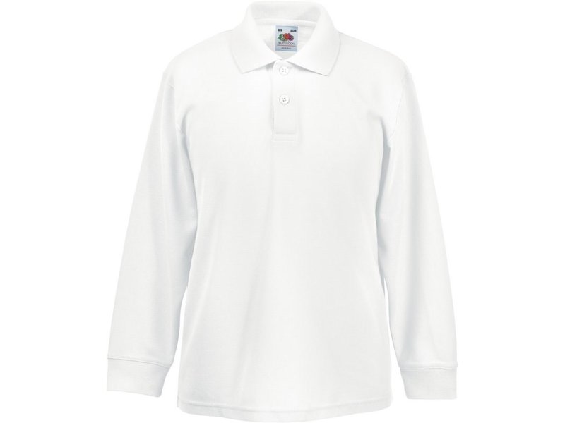 Fruit of the Loom 65/35 Kids' long sleeve polo shirt