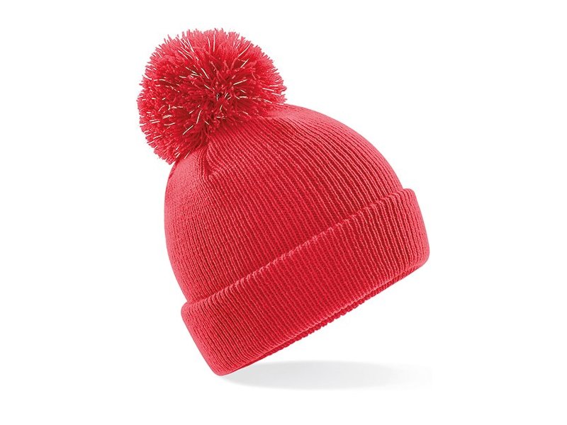 Beechfield - Junior Reflective Bobble Beanie