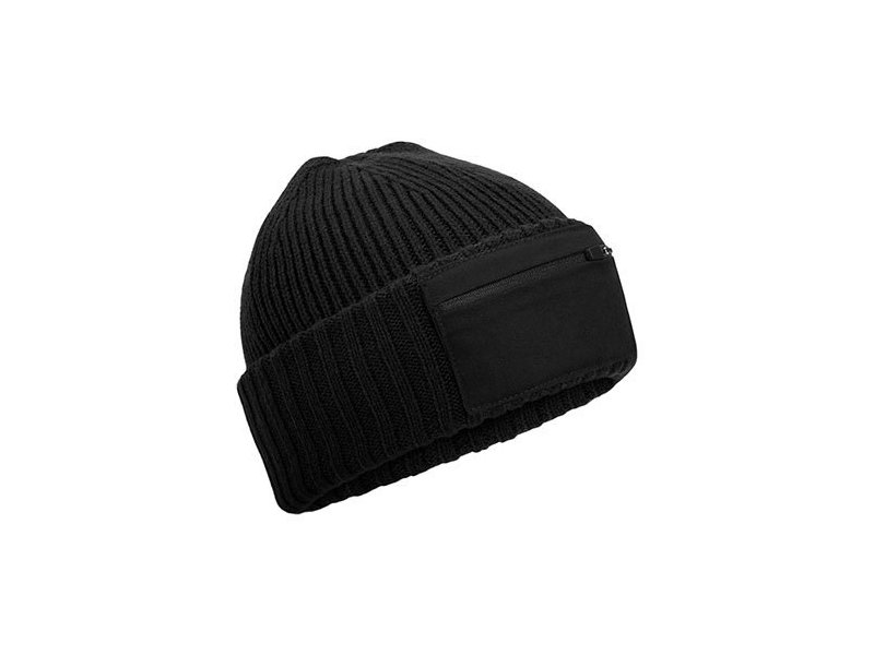 Beechfield - Zip Patch Beanie