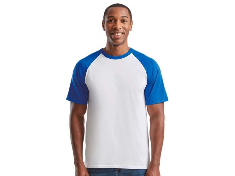 Fruit of the Loom: Baseball t-shirt  » vanaf € 4,52