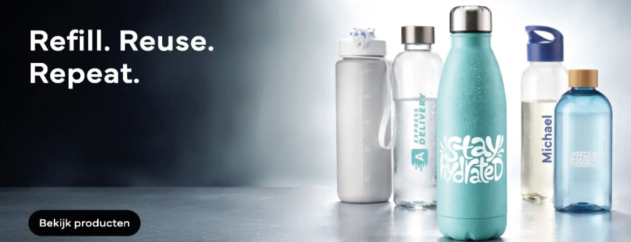 Drinkflessen met eigen logo