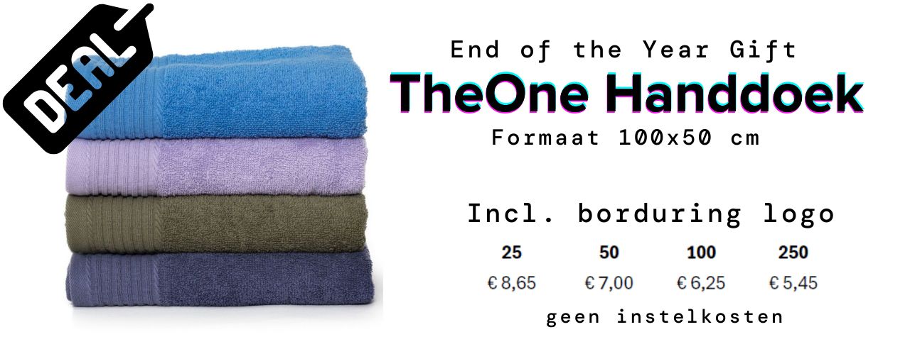 Handdoeken met logo bestellen